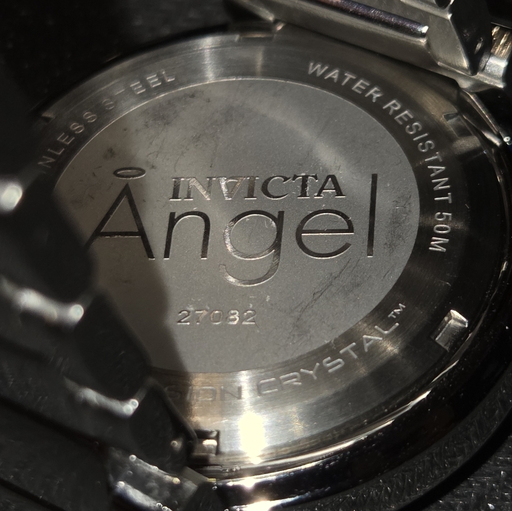 SOLDInvicta Angel Women Watch Mother of Pearl 40mm, Steel (27082)🤑FINAL PRICE🤑 - Picture 5 of 5